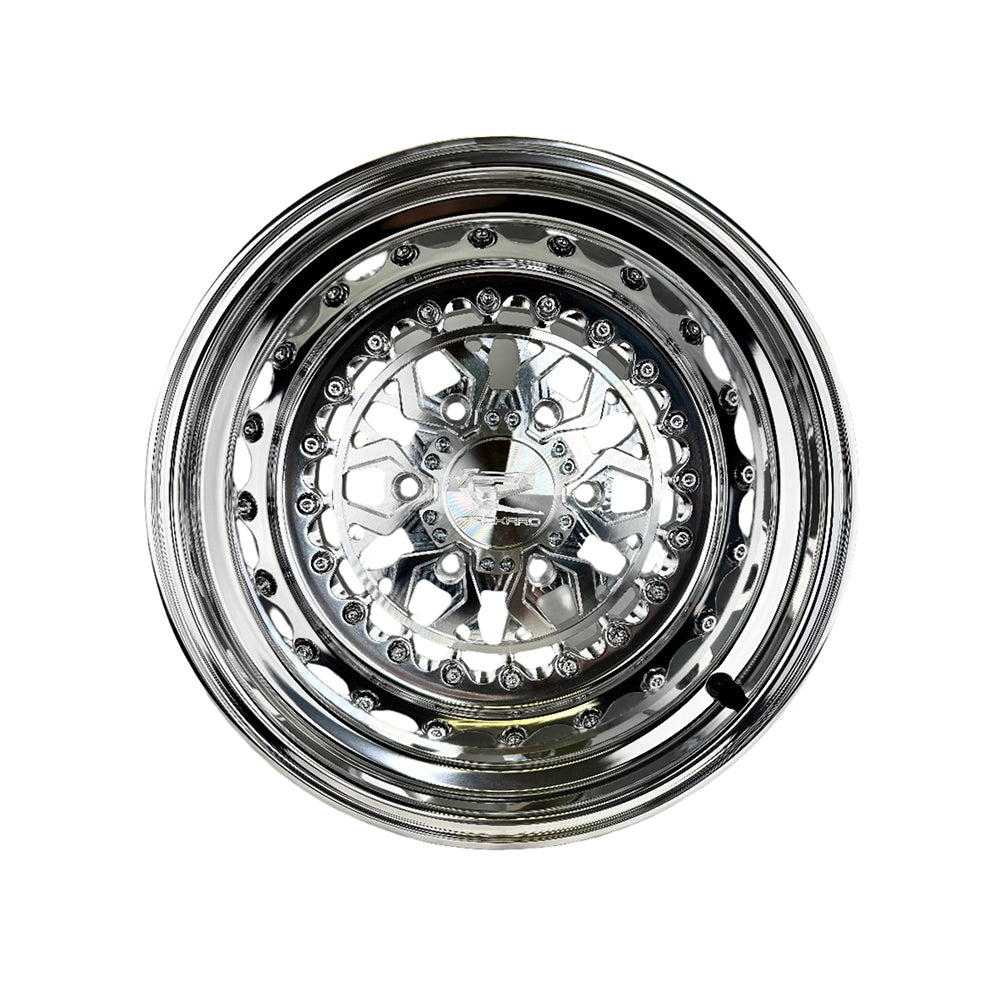 Packard Performance Apollo FF Forged Polished Wheel (6 Lug) - Silver