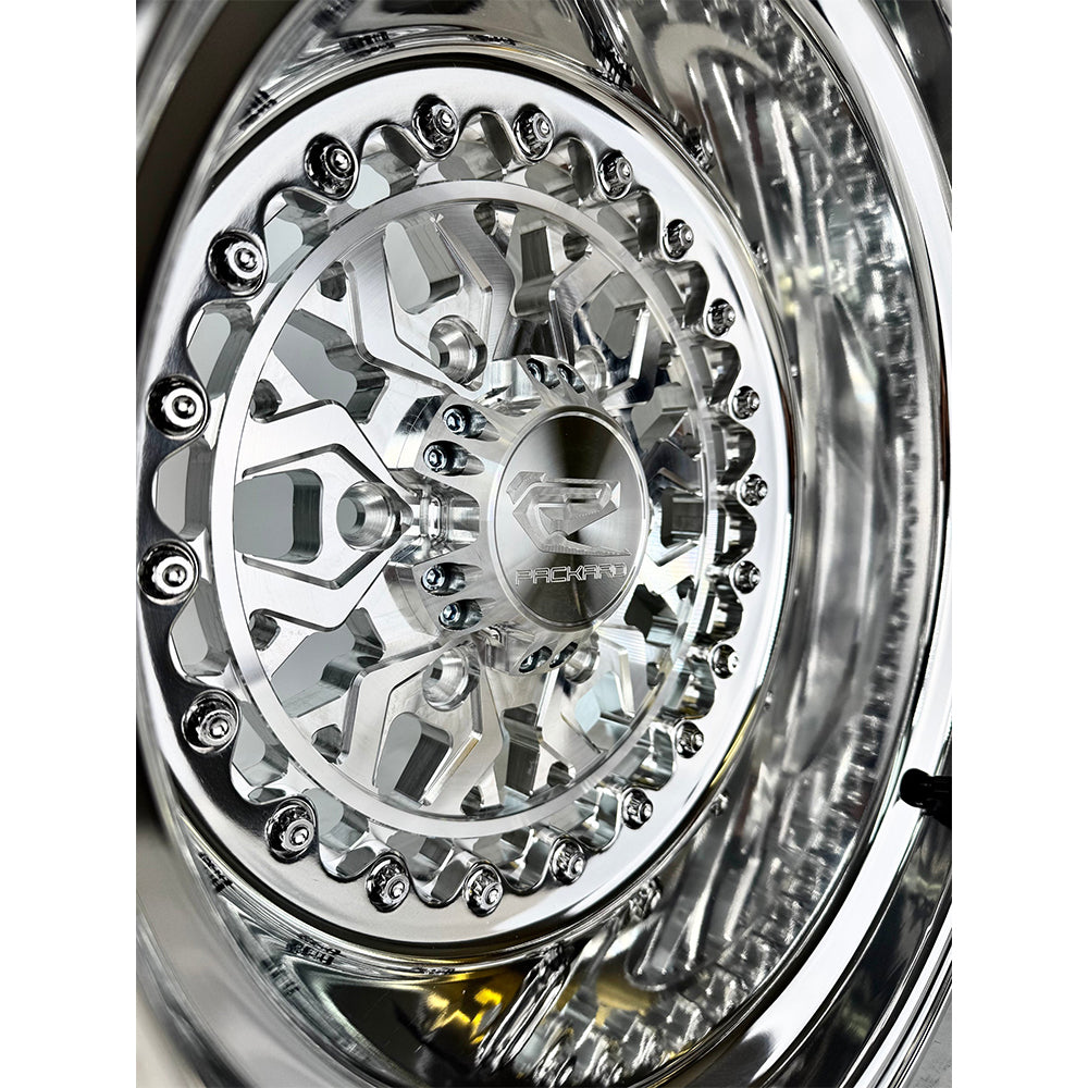 Packard Performance Apollo FF Forged Polished Wheel (6 Lug) - Silver
