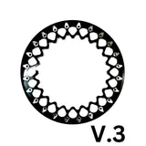 Packard Performance Element FF Forged Polished Beadlock Wheel - Silver