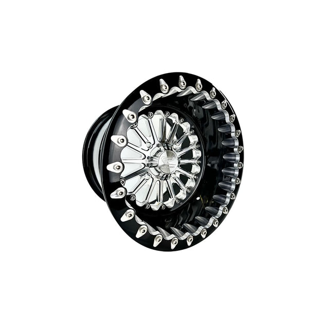 Packard Performance Element FF Forged Silver Beadlock Wheel