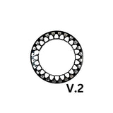 Packard Performance Element FF Forged Silver Beadlock Wheel