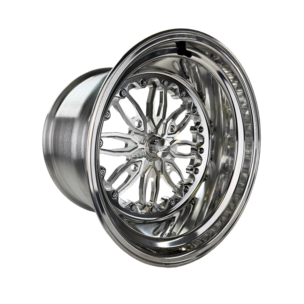 Packard Performance Icon FF Forged Polished Wheel - Silver