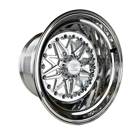 Packard Performance Impact 2.0 FF Forged Polished Wheel (5 Lug) - Silver