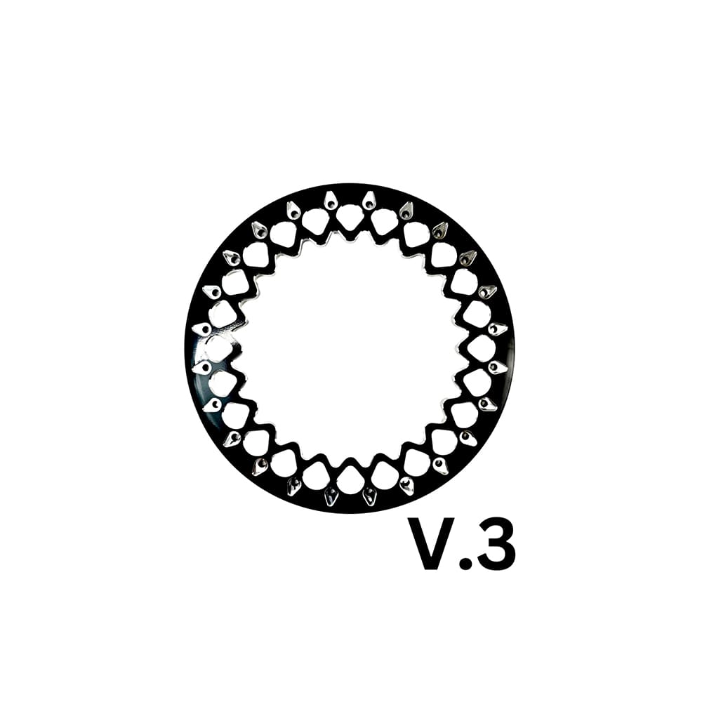 Packard Performance Impact FF Forged Beadlock Wheel (6 Lug) - Silver