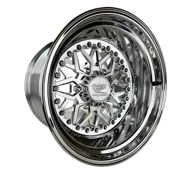Packard Performance Impact FF Forged Polished Wheel (6 Lug) - Silver