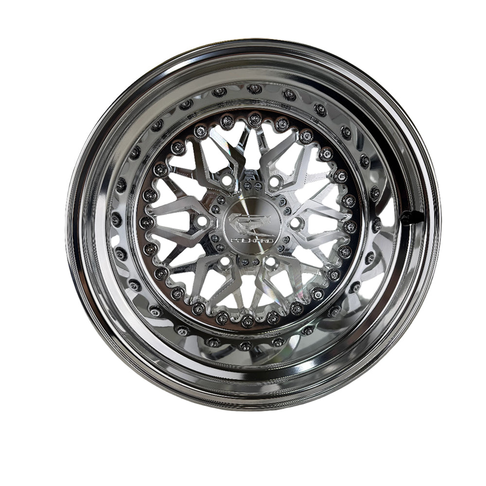 Packard Performance Impact FF Forged Polished Wheel (6 Lug) - Silver