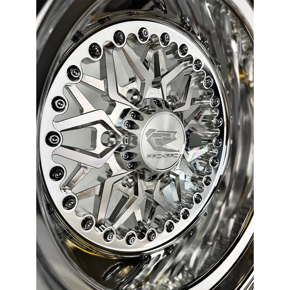 Packard Performance Impact FF Forged Polished Wheel (6 Lug) - Silver