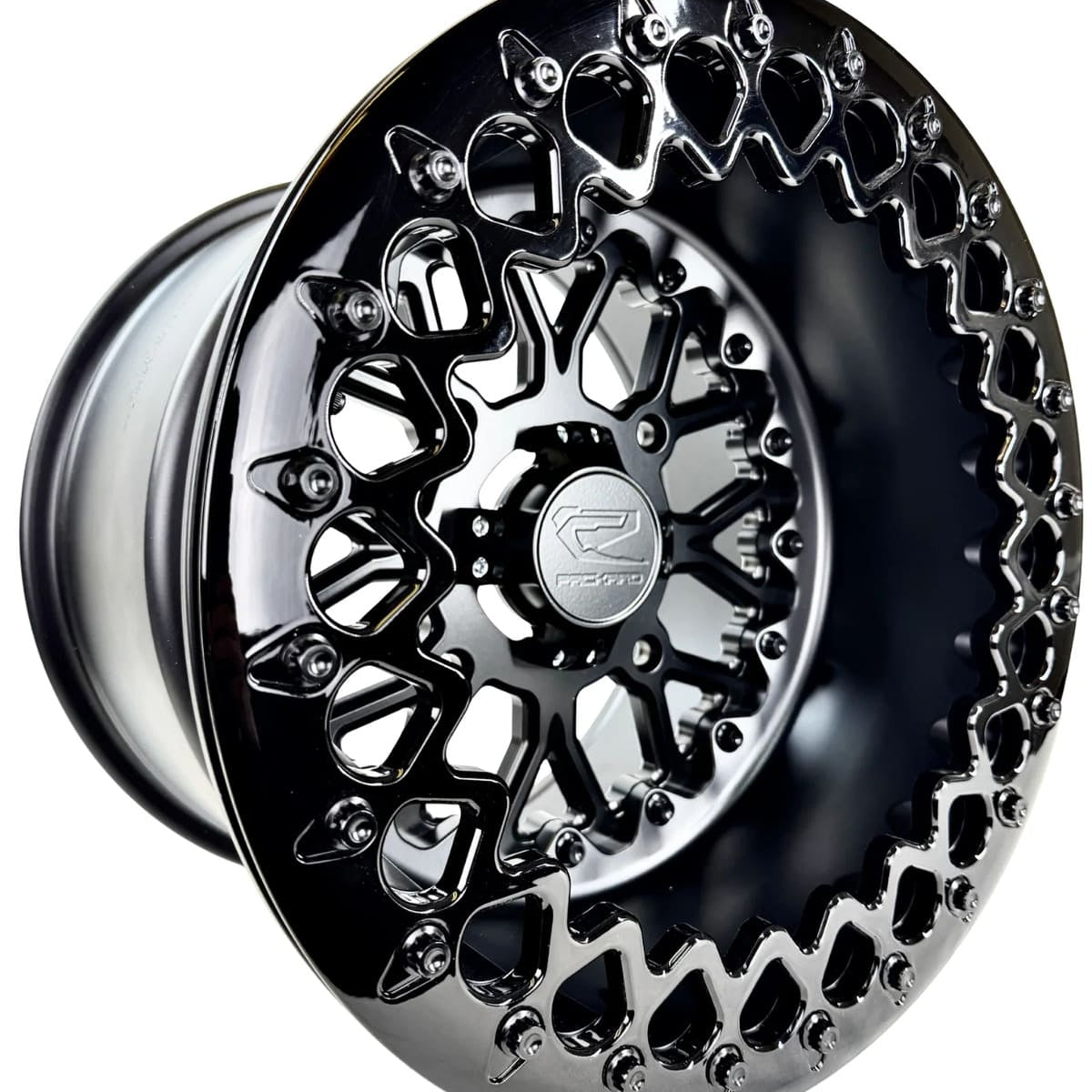 Packard Performance Midnight Series Wishbone Forged Beadlock Wheel