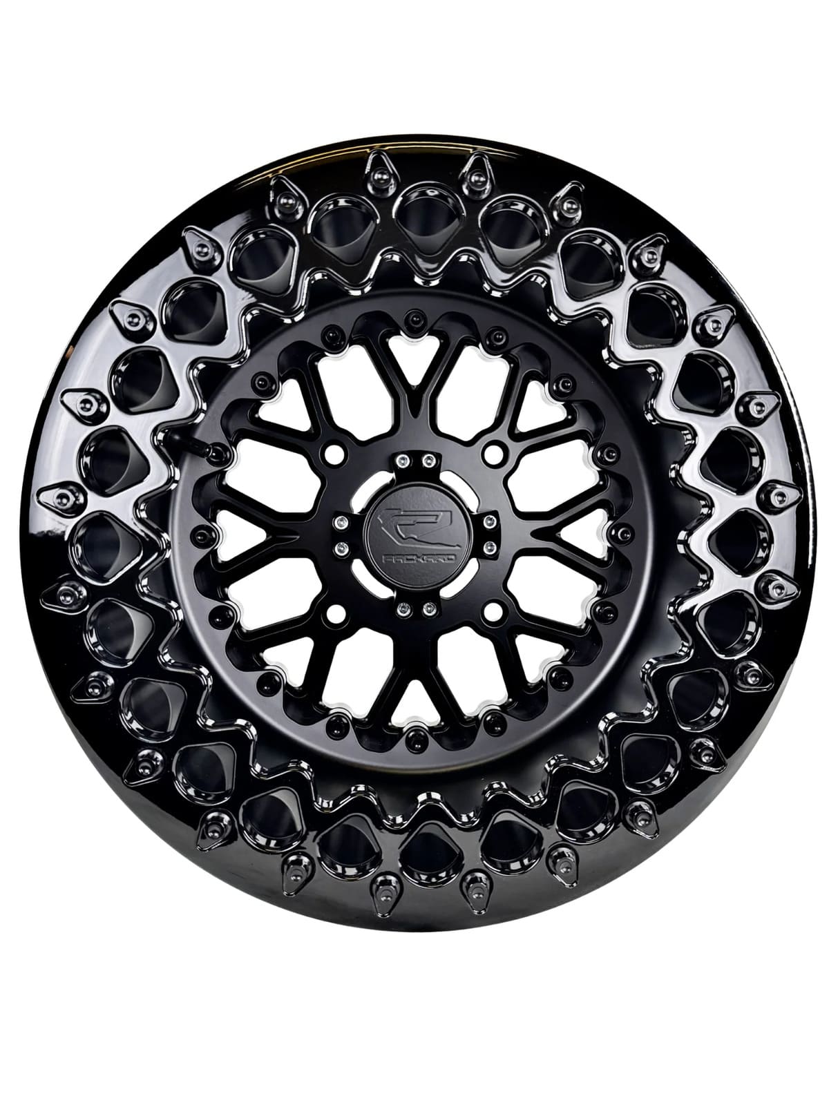 Packard Performance Midnight Series Wishbone Forged Beadlock Wheel