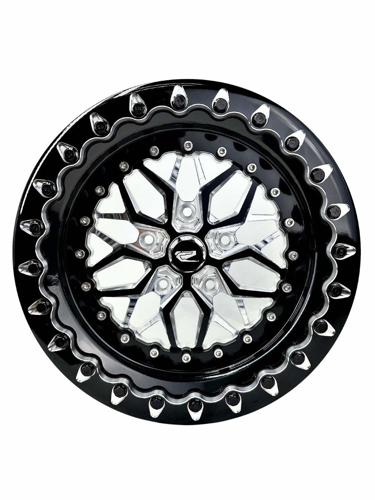 Packard Performance Polaris RZR Pro R Gloss Black Impact Bead Lock Wheel by Ultra-light