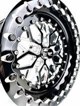 Packard Performance Polaris RZR Pro R Gloss Black Impact Bead Lock Wheel by Ultra-light