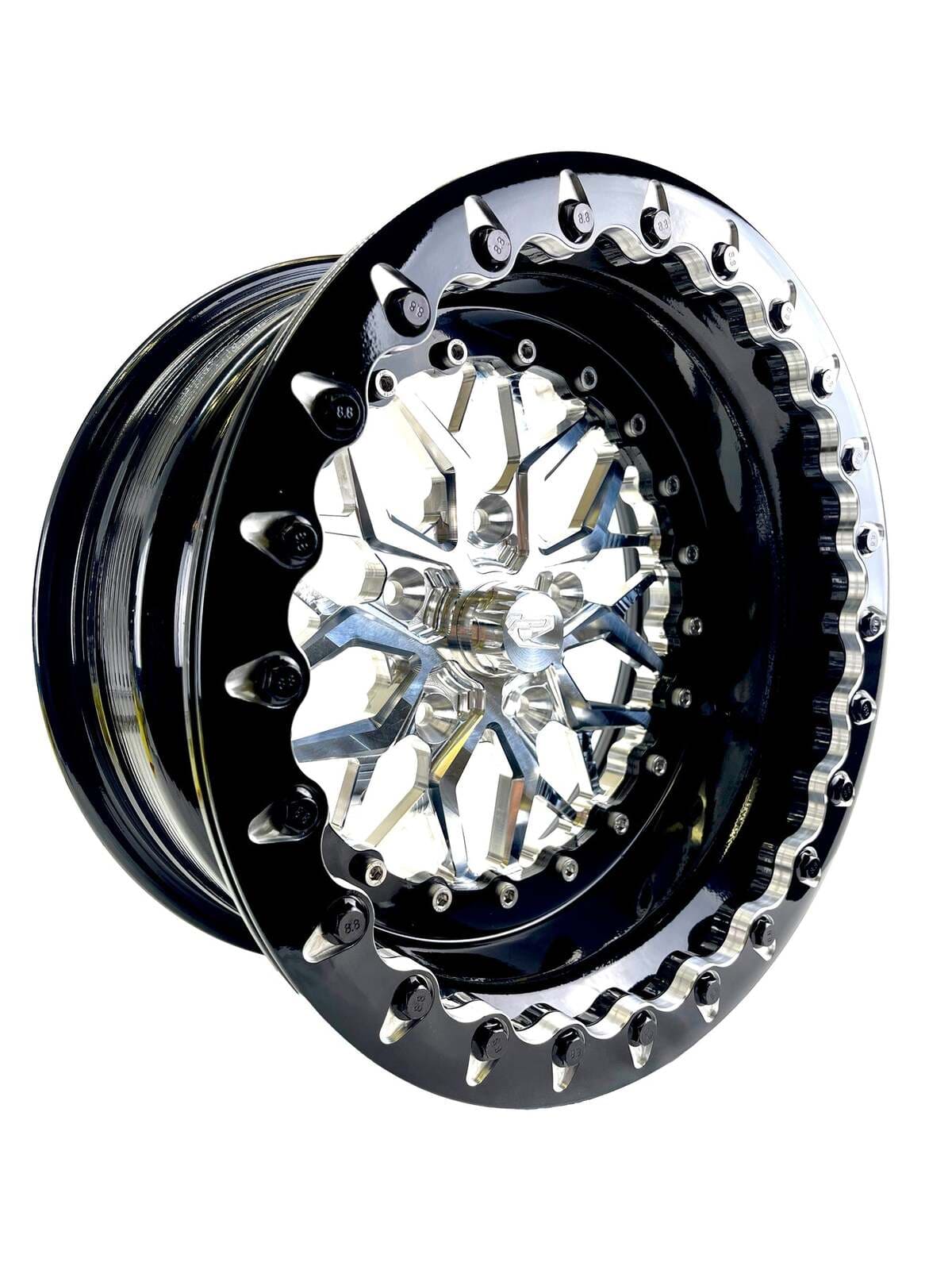 Packard Performance Polaris RZR Pro R Impact - Beadlock - Silver 5x4.5 by Ultra-Light