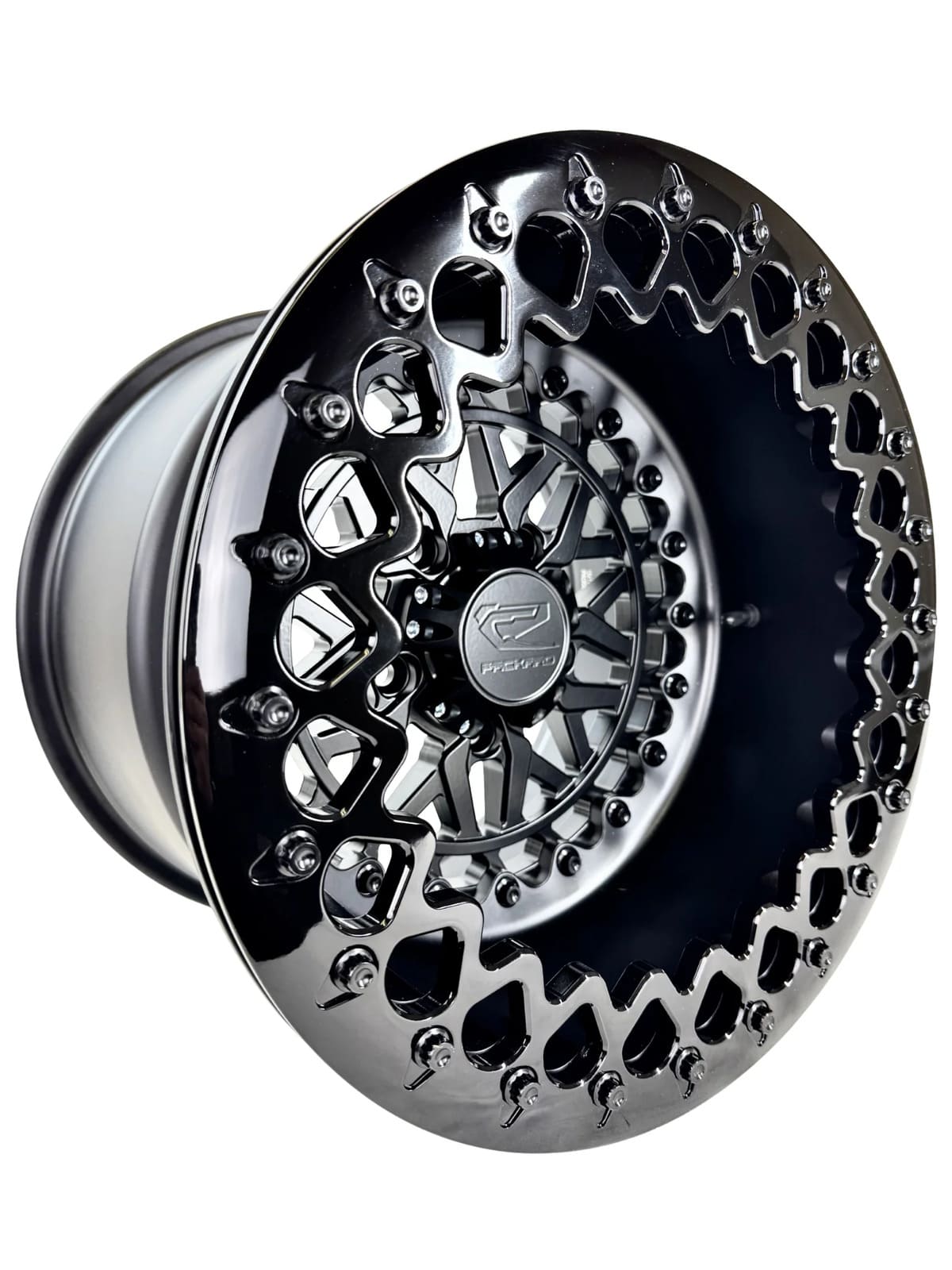 Packard Performance Polaris RZR Pro R Midnight Series Apollo Forged Beadlock Wheel