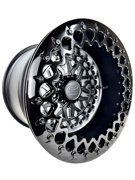 Packard Performance Polaris RZR Pro R Midnight Series Apollo Forged Beadlock Wheel