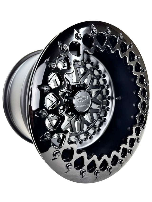 Packard Performance Polaris RZR Pro R Midnight Series Apollo Forged Beadlock Wheel