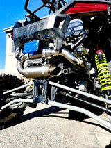 Packard Performance Polaris RZR Turbo R/Pro XP 3” Slip Dual Muffler Exhaust