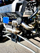 Packard Performance Polaris RZR Turbo R/Pro XP 3” Slip Dual Muffler Exhaust
