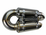 Packard Performance Polaris RZR Turbo R/Pro XP 3” Slip Dual Muffler Exhaust