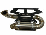 Packard Performance Polaris RZR Turbo/Turbo S 3" Slip Dual Muffler Exhaust