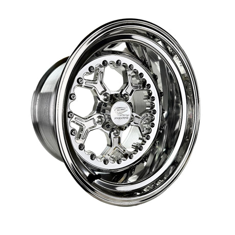Packard Performance Pro 5 FF Forged Beadlock Wheel (5 Lug) - Silver