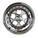 Packard Performance Pro 5 FF Forged Beadlock Wheel (5 Lug) - Silver