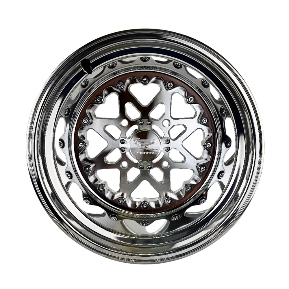Packard Performance V2 FF Forged Polished Wheel - Silver