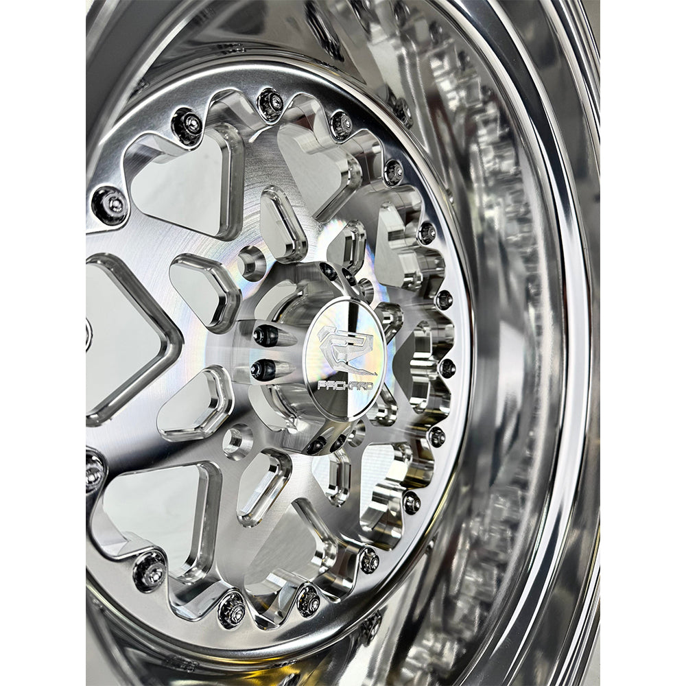 Packard Performance V2 FF Forged Polished Wheel - Silver