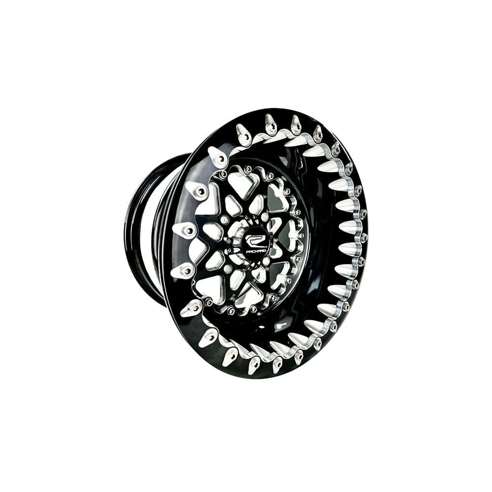 Packard Performance V2 Super Star FF Forged Beadlock Wheel - Gloss Bla