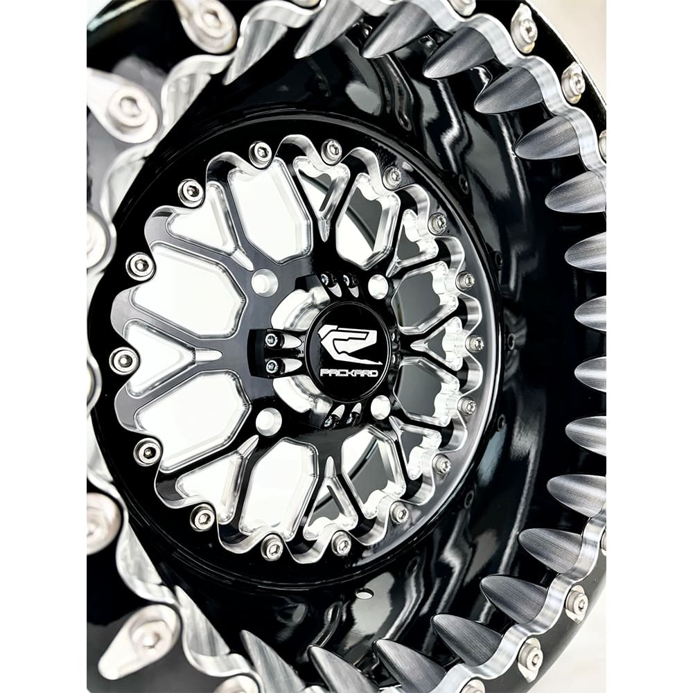 Packard Performance Wishbone FF Forged Beadlock Wheel - Gloss Black