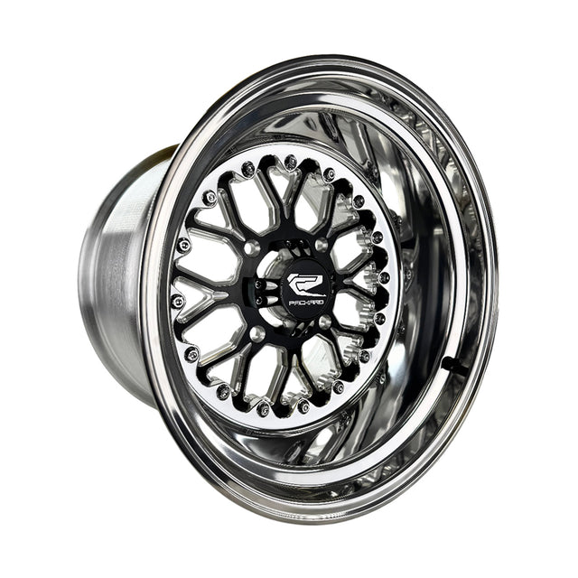 Packard Performance Wishbone FF Forged Polished Wheel - Gloss Black