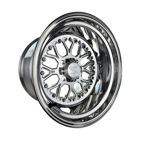 Packard Performance Wishbone FF Forged Polished Wheel - Silver