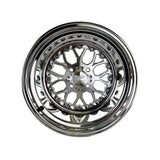Packard Performance Wishbone FF Forged Polished Wheel - Silver