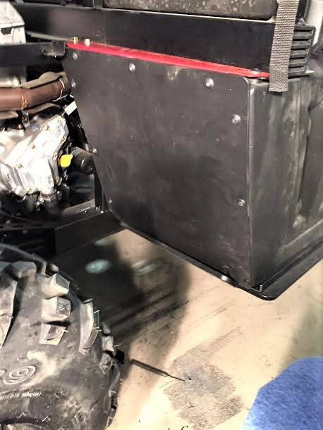 Trail Armor '17-'25 Polaris Ranger 570/Crew Full Size Economy Underbed Mud Shield