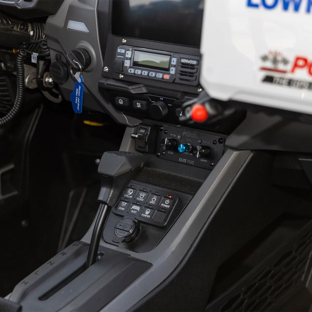PCI Race Radios '26+ Polaris RZR Pro R Intercom & Pro S 8 Switchs Bracket