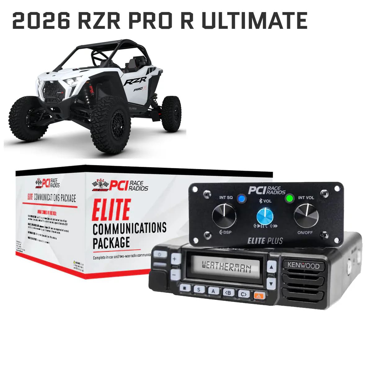 RZR PRO R Ultimate 2026 Elite UTV Communications Package