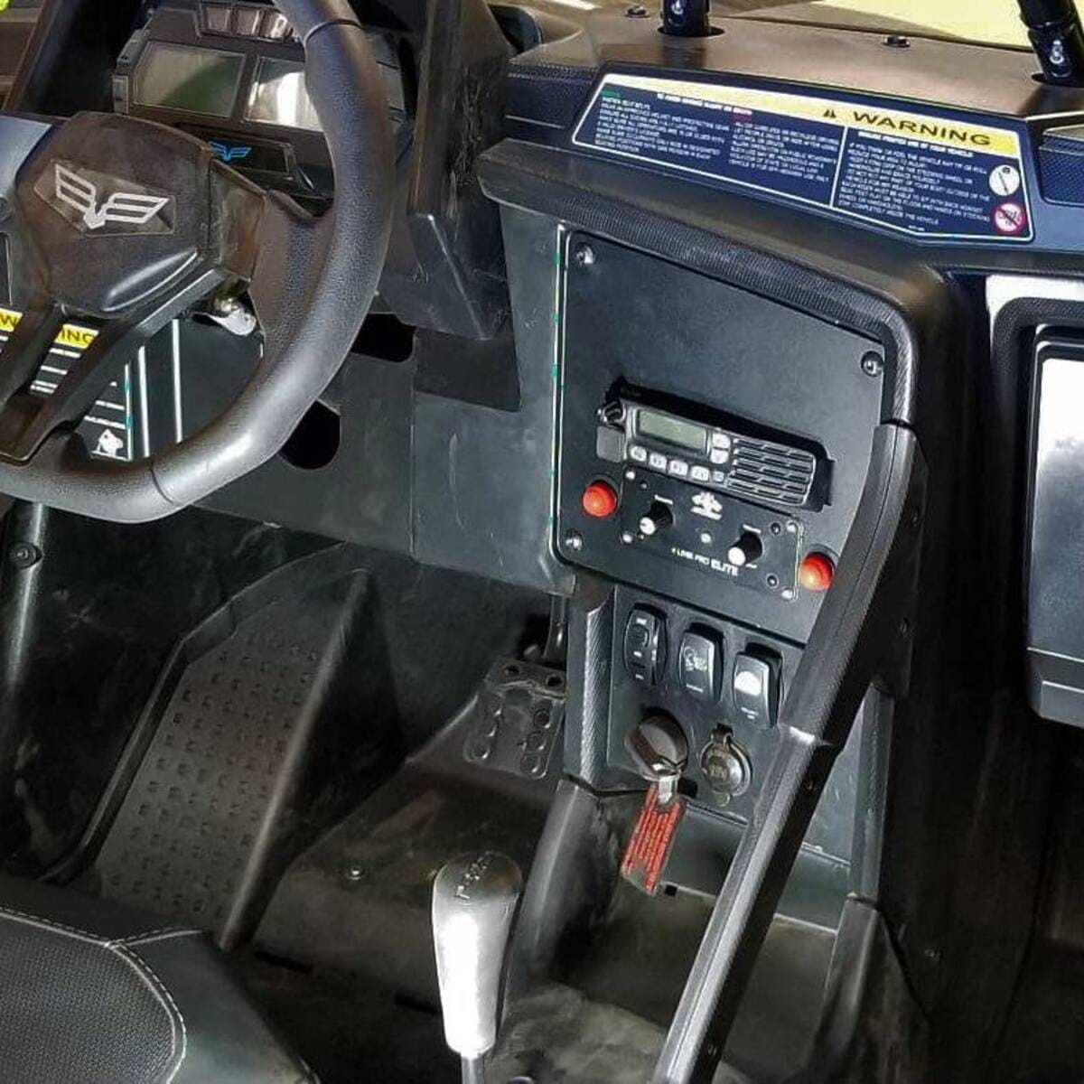 PCI Race Radios Arctic Wildcat XX Radio & Intercom Bracket