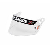 PCI Race Radios Bell BR8 Single Pane Shield