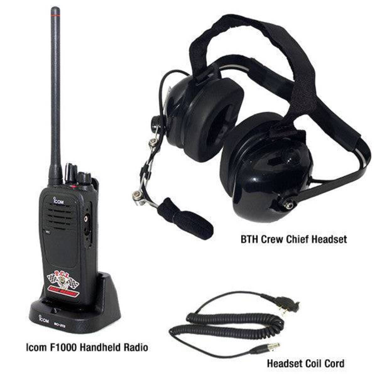 PCI Race Radios Crew Chief Package - Icom