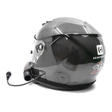 PCI Race Radios Elite Wired HJC H10 Carbon SA2020 Helmet With RaceAir