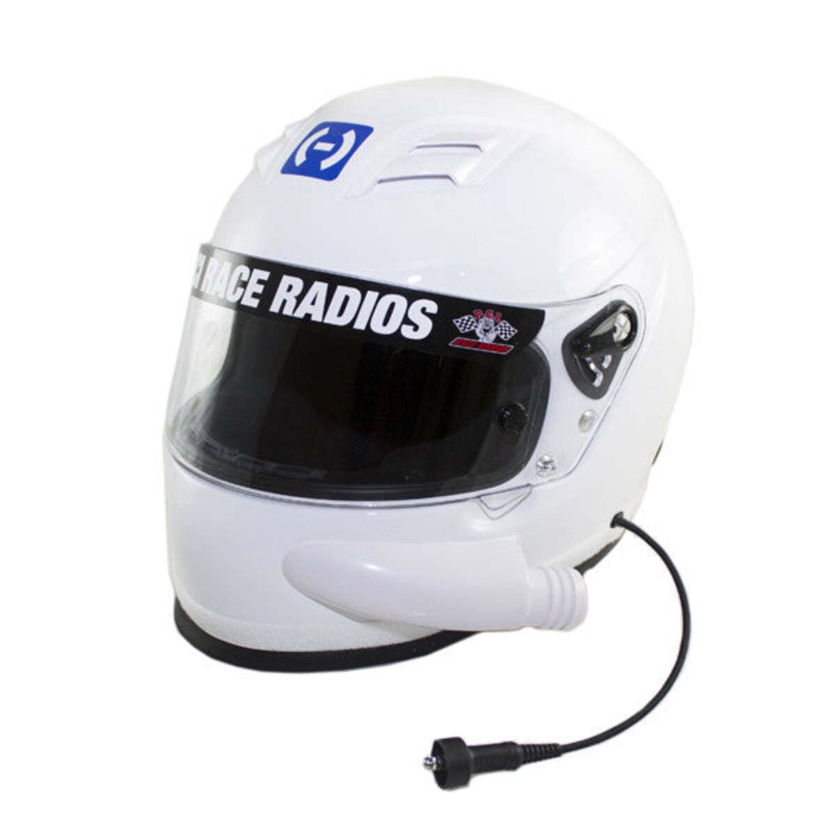 PCI Race Radios Elite Wired HJC H10 SA2020 Helmet With RaceAir