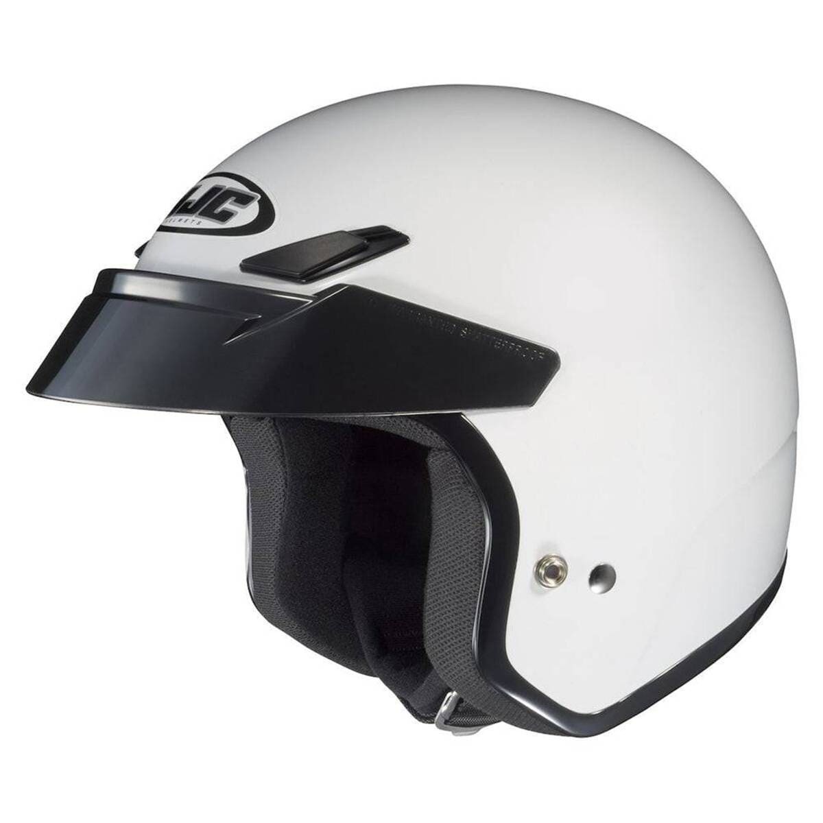 PCI Race Radios HJC CS-5N Open Face Dot Helmet