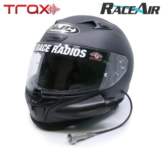 PCI Race Radios HJC CS-R3 Dot Helmet - Black