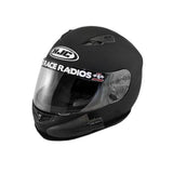 PCI Race Radios HJC CS-R3 DOT X-Small Black Helmet