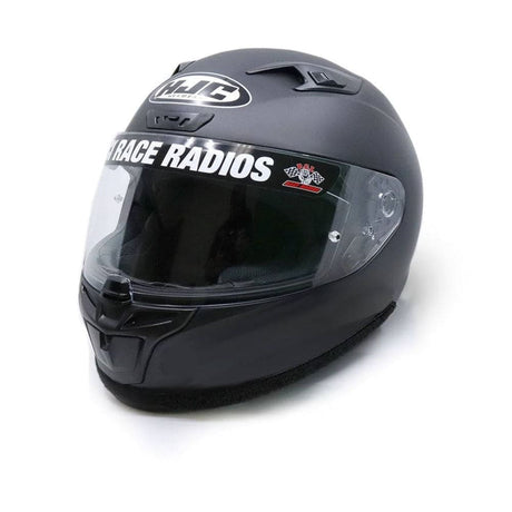 PCI Race Radios HJC i10 DOT Black Helmet