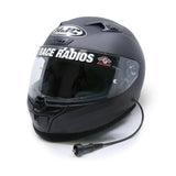 PCI Race Radios HJC i10 DOT Black Helmet