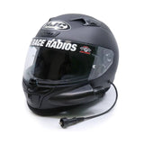 PCI Race Radios HJC i10 DOT Black Helmet