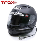 PCI Race Radios HJC i10 DOT Black Helmet