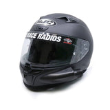 PCI Race Radios HJC i10 DOT Black Helmet