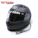 PCI Race Radios HJC i10 DOT Black Helmet