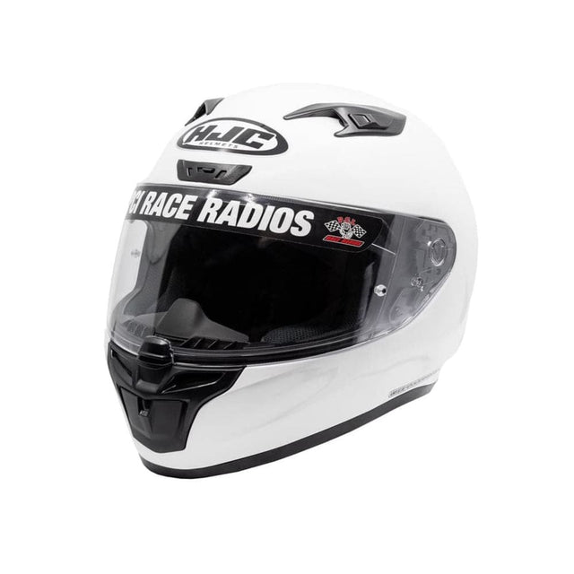 PCI Race Radios HJC i10 DOT Helmet - White